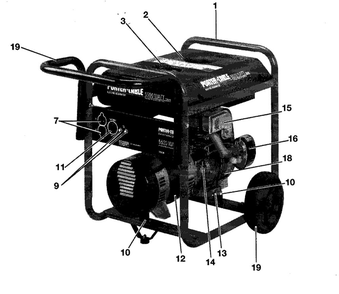 Part Location Diagram of Z-GS-0225 Porter Cable Hose Fuel